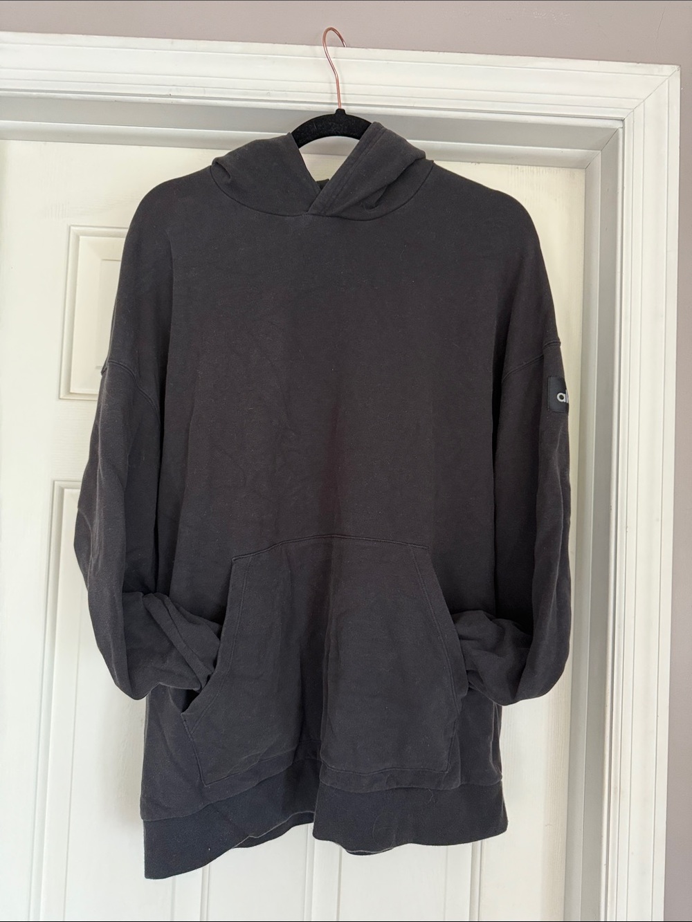 ALO Yoga Black Hoodie Sweatshirt